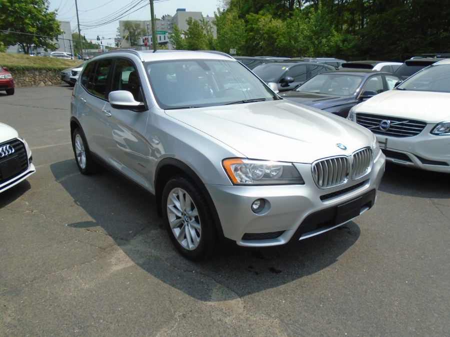 2013 BMW X3 AWD 4dr xDrive28i, available for sale in Waterbury, Connecticut | Jim Juliani Motors. Waterbury, Connecticut