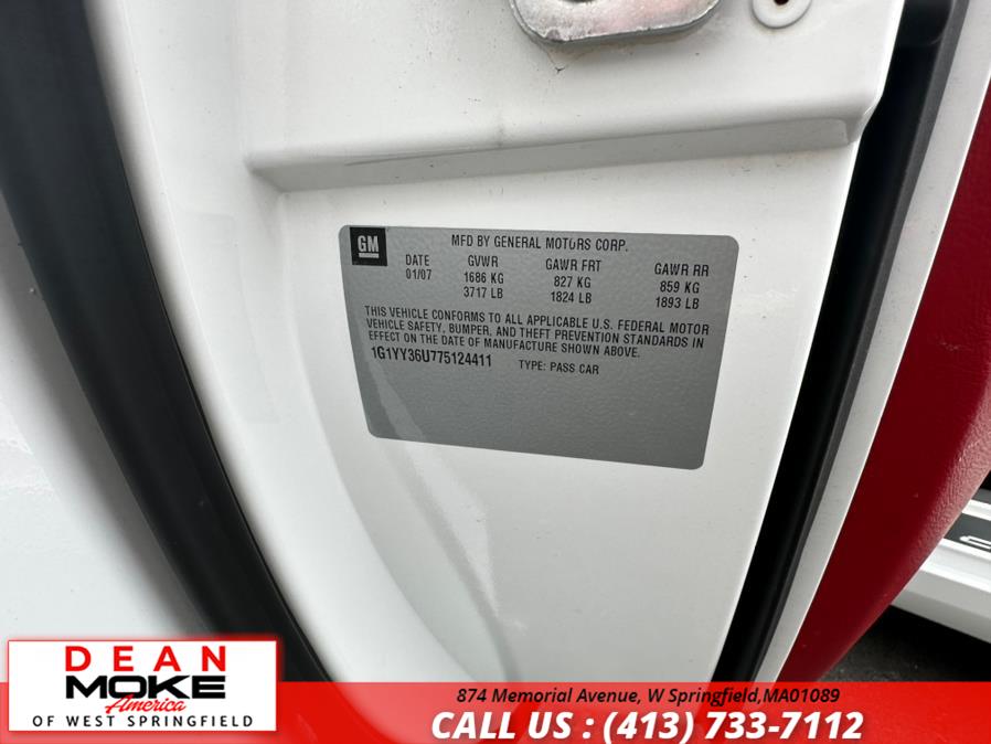2007 Chevrolet Corvette 2dr Conv, available for sale in W Springfield, Massachusetts | Dean Moke America of West Springfield. W Springfield, Massachusetts 2007 Chevrolet Corvette 2dr Conv, available for sale in W Springfield, Massachusetts | Dean Moke America of West Springfield. W Springfield, Massachusetts
