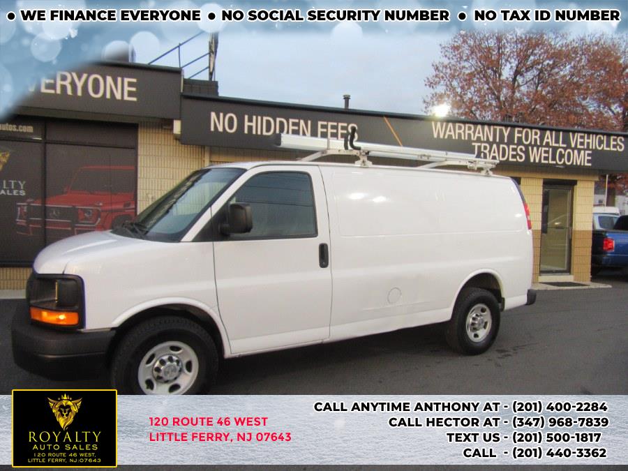 2013 Chevrolet Express Cargo Van RWD 2500 135", available for sale in Little Ferry, New Jersey | Royalty Auto Sales. Little Ferry, New Jersey 2013 Chevrolet Express Cargo Van RWD 2500 135", available for sale in Little Ferry, New Jersey | Royalty Auto Sales. Little Ferry, New Jersey