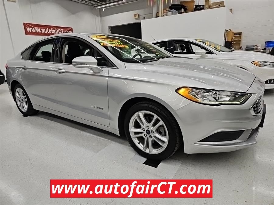 2018 Ford Fusion Hybrid SE FWD, available for sale in West Haven, Connecticut | Auto Fair Inc.. West Haven, Connecticut