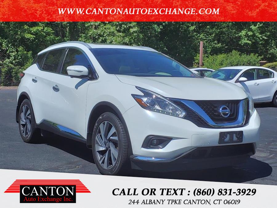 2015 Nissan Murano Platinum, available for sale in Canton, Connecticut | Canton Auto Exchange. Canton, Connecticut 2015 Nissan Murano Platinum, available for sale in Canton, Connecticut | Canton Auto Exchange. Canton, Connecticut
