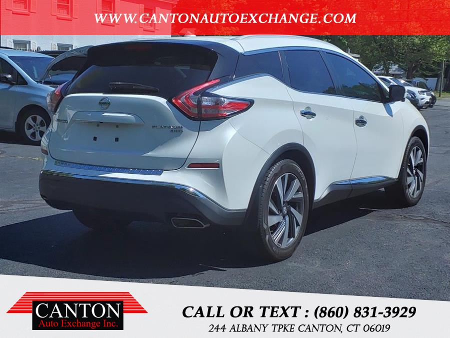 2015 Nissan Murano Platinum, available for sale in Canton, Connecticut | Canton Auto Exchange. Canton, Connecticut 2015 Nissan Murano Platinum, available for sale in Canton, Connecticut | Canton Auto Exchange. Canton, Connecticut