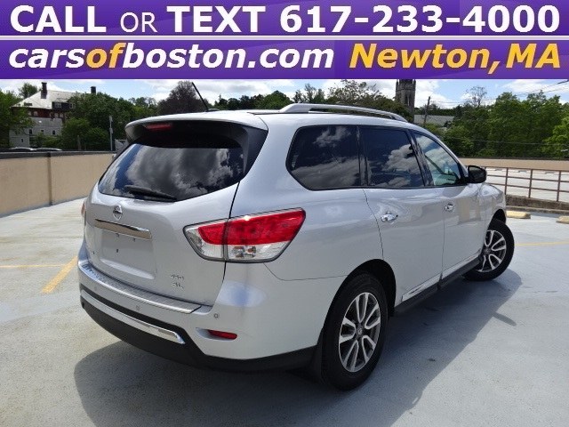 2014 Nissan Pathfinder SL 4WD, available for sale in Newton, Massachusetts | Motorcars of Boston. Newton, Massachusetts 2014 Nissan Pathfinder SL 4WD, available for sale in Newton, Massachusetts | Motorcars of Boston. Newton, Massachusetts