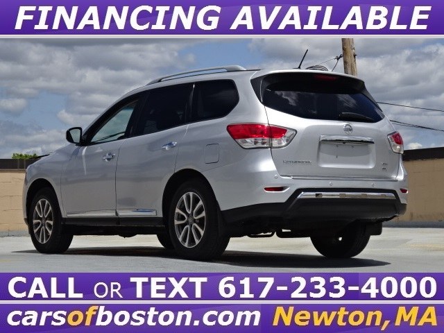 2014 Nissan Pathfinder SL 4WD, available for sale in Newton, Massachusetts | Motorcars of Boston. Newton, Massachusetts 2014 Nissan Pathfinder SL 4WD, available for sale in Newton, Massachusetts | Motorcars of Boston. Newton, Massachusetts