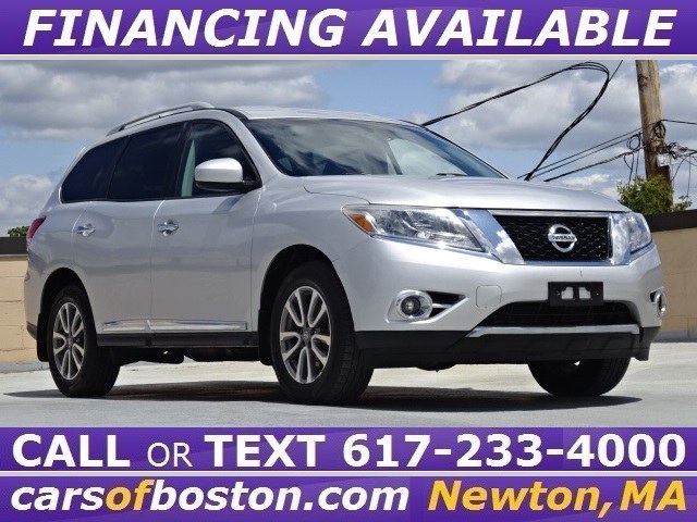 2014 Nissan Pathfinder SL 4WD, available for sale in Newton, Massachusetts | Motorcars of Boston. Newton, Massachusetts 2014 Nissan Pathfinder SL 4WD, available for sale in Newton, Massachusetts | Motorcars of Boston. Newton, Massachusetts
