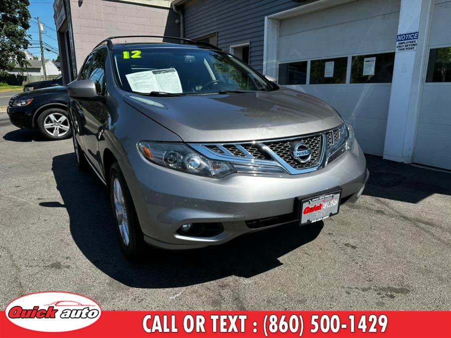2012 Nissan Murano AWD 4dr SL, available for sale in Bristol, Connecticut | Quick Auto LLC. Bristol, Connecticut 2012 Nissan Murano AWD 4dr SL, available for sale in Bristol, Connecticut | Quick Auto LLC. Bristol, Connecticut