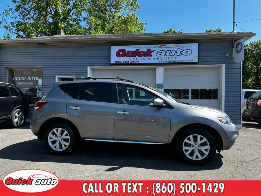 2012 Nissan Murano AWD 4dr SL, available for sale in Bristol, Connecticut | Quick Auto LLC. Bristol, Connecticut 2012 Nissan Murano AWD 4dr SL, available for sale in Bristol, Connecticut | Quick Auto LLC. Bristol, Connecticut