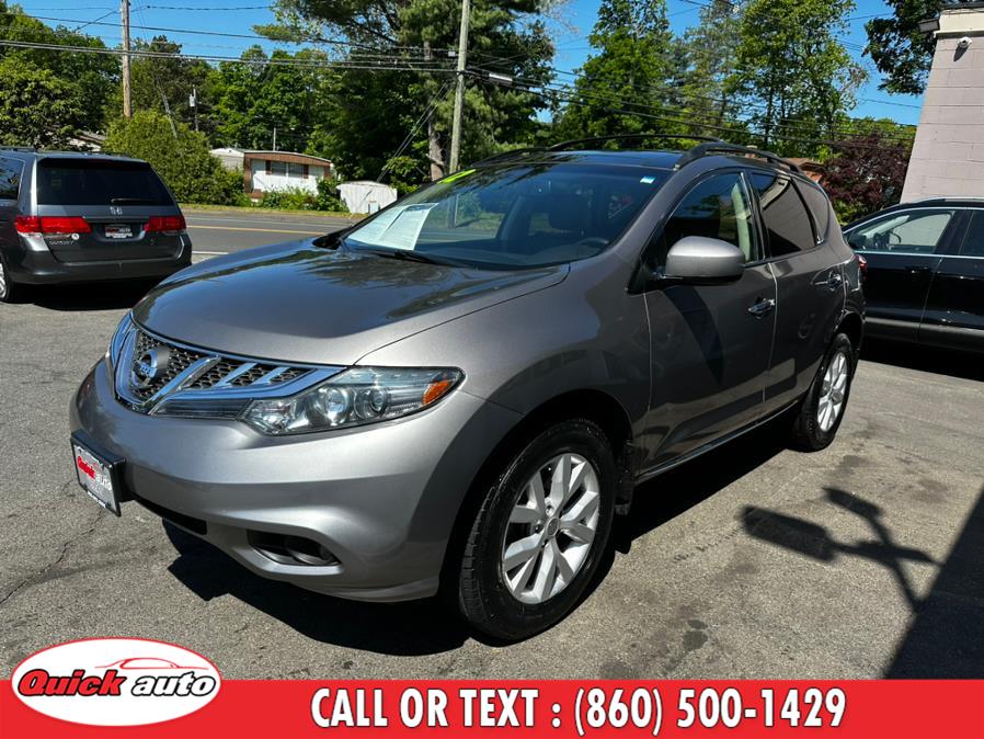 2012 Nissan Murano AWD 4dr SL, available for sale in Bristol, Connecticut | Quick Auto LLC. Bristol, Connecticut 2012 Nissan Murano AWD 4dr SL, available for sale in Bristol, Connecticut | Quick Auto LLC. Bristol, Connecticut