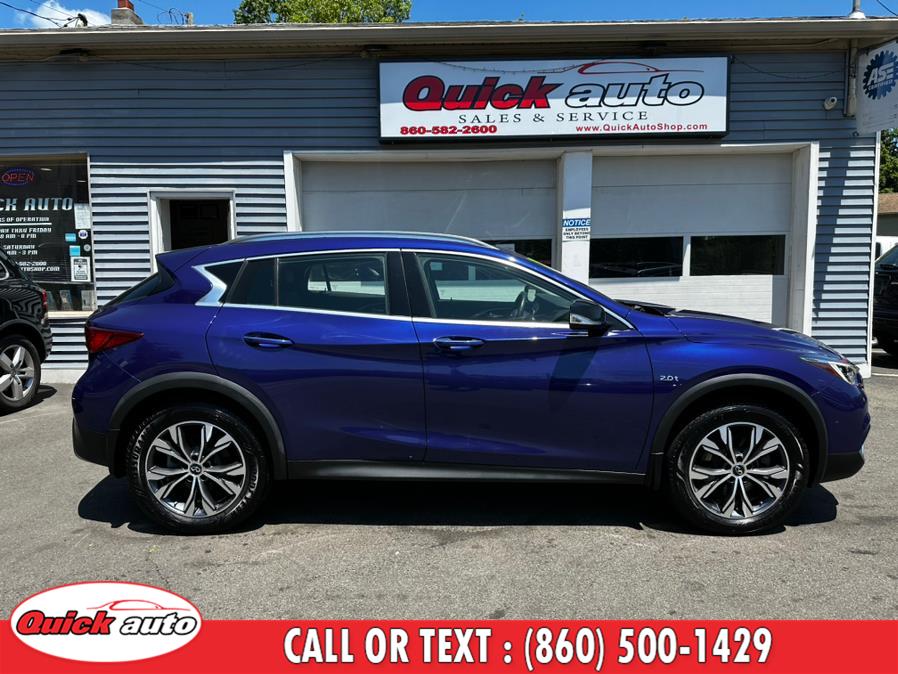 2018 INFINITI QX30 Luxury AWD, available for sale in Bristol, Connecticut | Quick Auto LLC. Bristol, Connecticut 2018 INFINITI QX30 Luxury AWD, available for sale in Bristol, Connecticut | Quick Auto LLC. Bristol, Connecticut