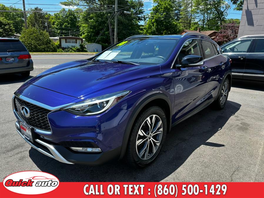 2018 INFINITI QX30 Luxury AWD, available for sale in Bristol, Connecticut | Quick Auto LLC. Bristol, Connecticut 2018 INFINITI QX30 Luxury AWD, available for sale in Bristol, Connecticut | Quick Auto LLC. Bristol, Connecticut