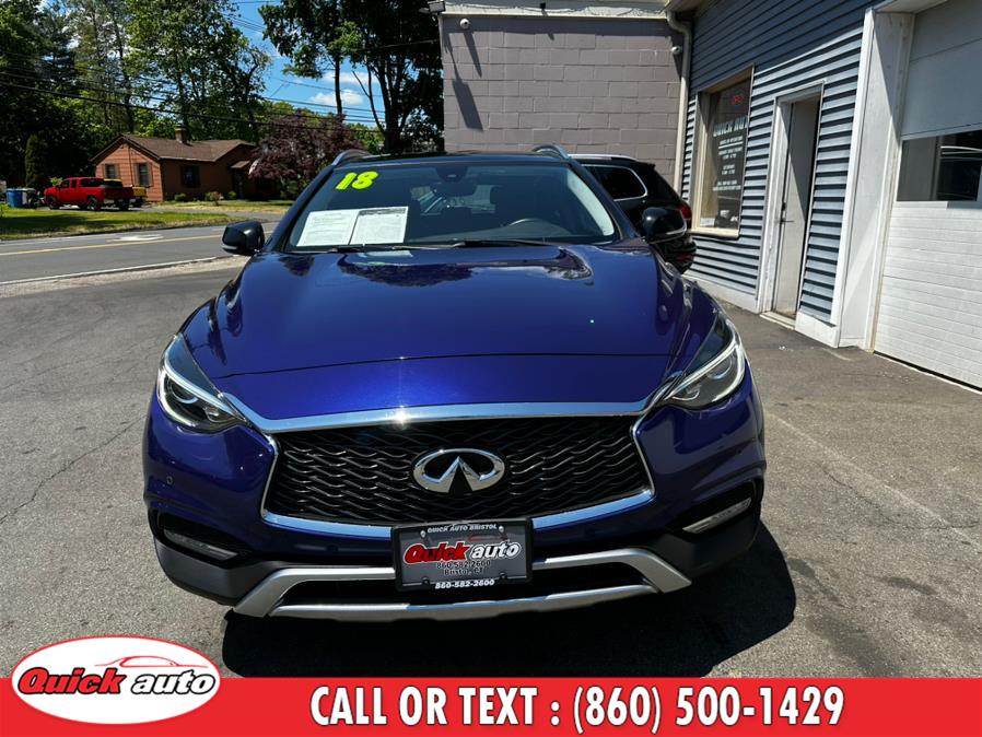 2018 INFINITI QX30 Luxury AWD, available for sale in Bristol, Connecticut | Quick Auto LLC. Bristol, Connecticut 2018 INFINITI QX30 Luxury AWD, available for sale in Bristol, Connecticut | Quick Auto LLC. Bristol, Connecticut