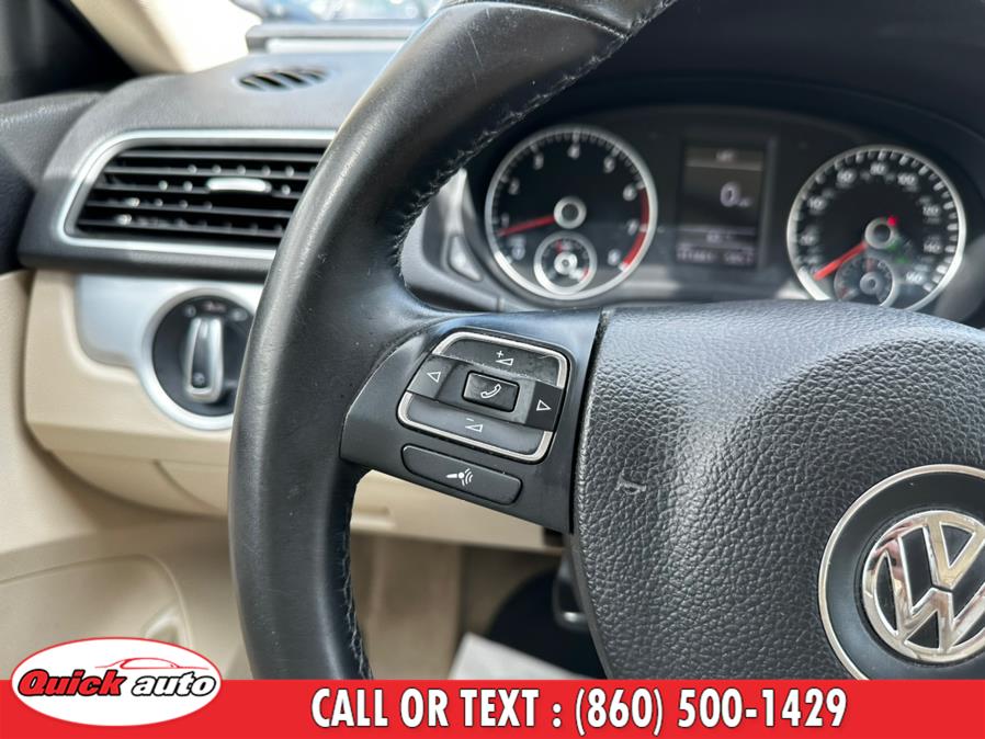 2012 Volkswagen Passat 4dr Sdn 2.5L Auto SE w/Sunroof & Nav PZEV, available for sale in Bristol, Connecticut | Quick Auto LLC. Bristol, Connecticut 2012 Volkswagen Passat 4dr Sdn 2.5L Auto SE w/Sunroof & Nav PZEV, available for sale in Bristol, Connecticut | Quick Auto LLC. Bristol, Connecticut