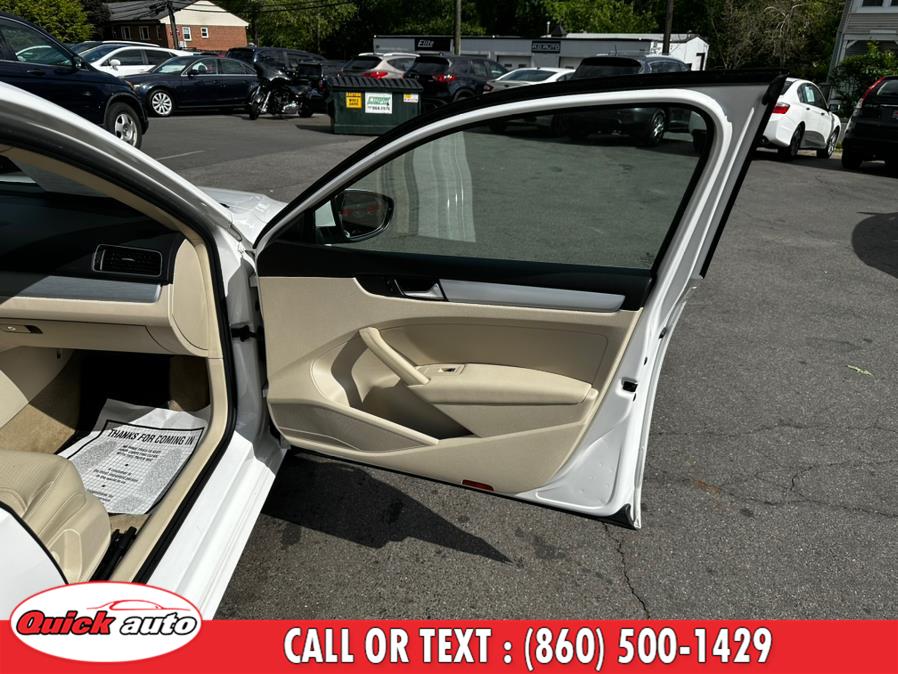 2012 Volkswagen Passat 4dr Sdn 2.5L Auto SE w/Sunroof & Nav PZEV, available for sale in Bristol, Connecticut | Quick Auto LLC. Bristol, Connecticut 2012 Volkswagen Passat 4dr Sdn 2.5L Auto SE w/Sunroof & Nav PZEV, available for sale in Bristol, Connecticut | Quick Auto LLC. Bristol, Connecticut