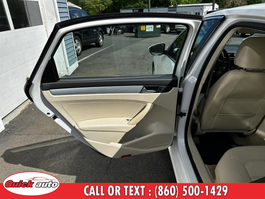 2012 Volkswagen Passat 4dr Sdn 2.5L Auto SE w/Sunroof & Nav PZEV, available for sale in Bristol, Connecticut | Quick Auto LLC. Bristol, Connecticut 2012 Volkswagen Passat 4dr Sdn 2.5L Auto SE w/Sunroof & Nav PZEV, available for sale in Bristol, Connecticut | Quick Auto LLC. Bristol, Connecticut