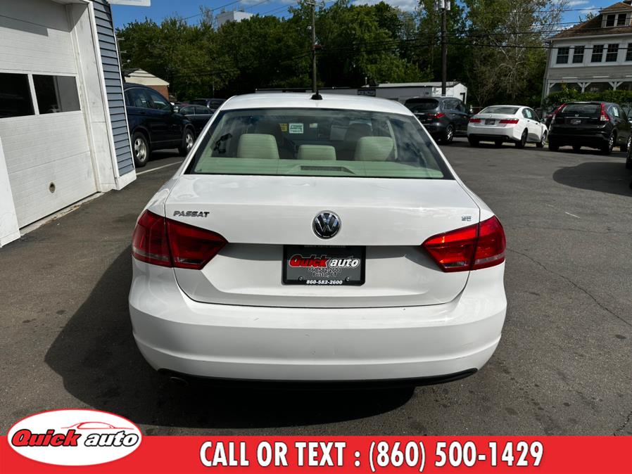 2012 Volkswagen Passat 4dr Sdn 2.5L Auto SE w/Sunroof & Nav PZEV, available for sale in Bristol, Connecticut | Quick Auto LLC. Bristol, Connecticut 2012 Volkswagen Passat 4dr Sdn 2.5L Auto SE w/Sunroof & Nav PZEV, available for sale in Bristol, Connecticut | Quick Auto LLC. Bristol, Connecticut
