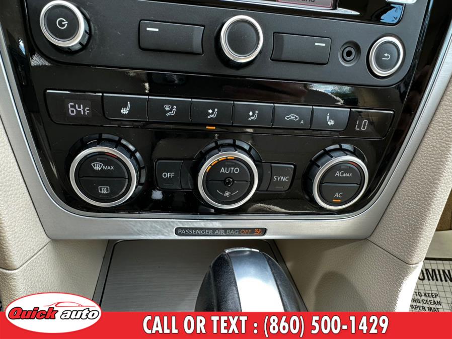 2012 Volkswagen Passat 4dr Sdn 2.5L Auto SE w/Sunroof & Nav PZEV, available for sale in Bristol, Connecticut | Quick Auto LLC. Bristol, Connecticut 2012 Volkswagen Passat 4dr Sdn 2.5L Auto SE w/Sunroof & Nav PZEV, available for sale in Bristol, Connecticut | Quick Auto LLC. Bristol, Connecticut