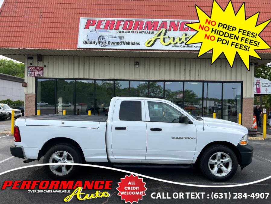 2012 Ram 1500 4WD Quad Cab 140.5" Tradesman, available for sale in Bohemia, New York | Performance Auto Inc. Bohemia, New York 2012 Ram 1500 4WD Quad Cab 140.5" Tradesman, available for sale in Bohemia, New York | Performance Auto Inc. Bohemia, New York