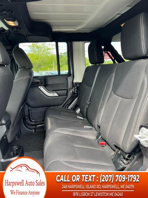 2016 Jeep Wrangler Unlimited 4WD 4dr Sahara, available for sale in Harpswell, Maine | Harpswell Auto Sales Inc. Harpswell, Maine 2016 Jeep Wrangler Unlimited 4WD 4dr Sahara, available for sale in Harpswell, Maine | Harpswell Auto Sales Inc. Harpswell, Maine
