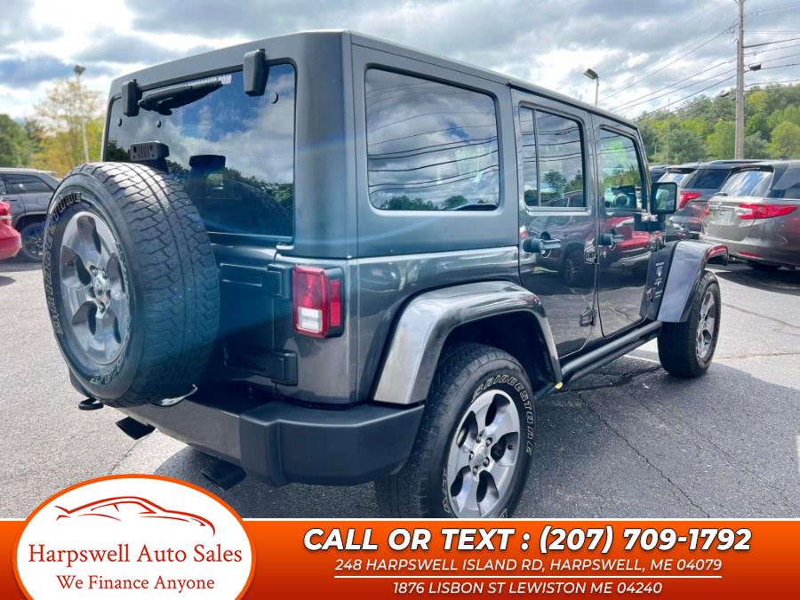 2016 Jeep Wrangler Unlimited 4WD 4dr Sahara, available for sale in Harpswell, Maine | Harpswell Auto Sales Inc. Harpswell, Maine 2016 Jeep Wrangler Unlimited 4WD 4dr Sahara, available for sale in Harpswell, Maine | Harpswell Auto Sales Inc. Harpswell, Maine