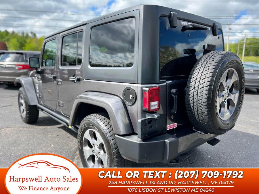 2016 Jeep Wrangler Unlimited 4WD 4dr Sahara, available for sale in Harpswell, Maine | Harpswell Auto Sales Inc. Harpswell, Maine 2016 Jeep Wrangler Unlimited 4WD 4dr Sahara, available for sale in Harpswell, Maine | Harpswell Auto Sales Inc. Harpswell, Maine