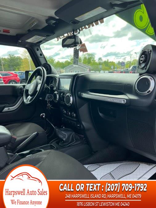 2016 Jeep Wrangler Unlimited 4WD 4dr Sahara, available for sale in Harpswell, Maine | Harpswell Auto Sales Inc. Harpswell, Maine 2016 Jeep Wrangler Unlimited 4WD 4dr Sahara, available for sale in Harpswell, Maine | Harpswell Auto Sales Inc. Harpswell, Maine