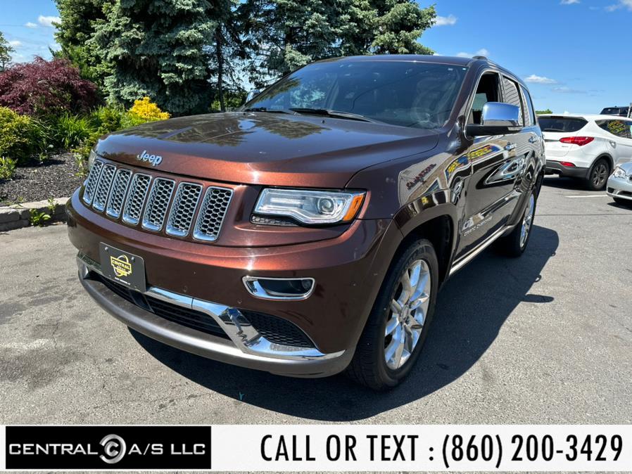 2014 Jeep Grand Cherokee 4WD 4dr Summit, available for sale in East Windsor, Connecticut | Central A/S LLC. East Windsor, Connecticut 2014 Jeep Grand Cherokee 4WD 4dr Summit, available for sale in East Windsor, Connecticut | Central A/S LLC. East Windsor, Connecticut