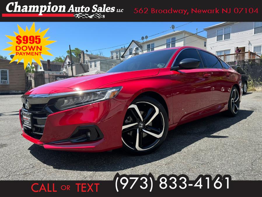 2022 Honda Accord Sedan Sport 1.5T CVT, available for sale in Newark , New Jersey | Champion Used Auto Sales 2. Newark , New Jersey 2022 Honda Accord Sedan Sport 1.5T CVT, available for sale in Newark , New Jersey | Champion Used Auto Sales 2. Newark , New Jersey