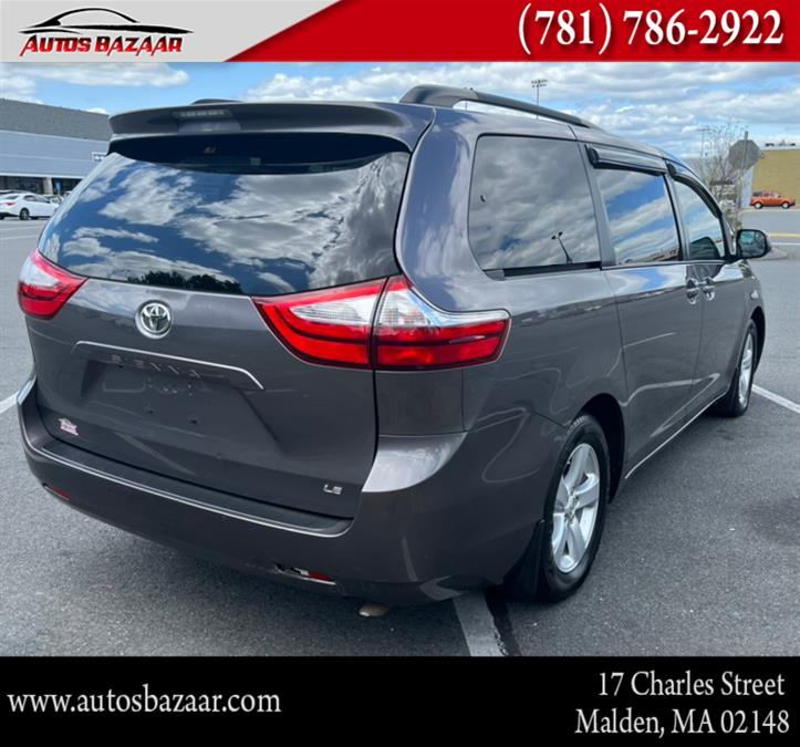 2015 Toyota Sienna 5dr 7-Pass Van LE AAS FWD (Natl), available for sale in Malden, Massachusetts | Auto Bazaar. Malden, Massachusetts 2015 Toyota Sienna 5dr 7-Pass Van LE AAS FWD (Natl), available for sale in Malden, Massachusetts | Auto Bazaar. Malden, Massachusetts
