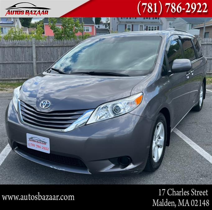 2015 Toyota Sienna 5dr 7-Pass Van LE AAS FWD (Natl), available for sale in Malden, Massachusetts | Auto Bazaar. Malden, Massachusetts