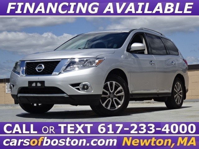 2014 Nissan Pathfinder SL 4WD, available for sale in Newton, Massachusetts | Cars of Boston. Newton, Massachusetts 2014 Nissan Pathfinder SL 4WD, available for sale in Newton, Massachusetts | Cars of Boston. Newton, Massachusetts