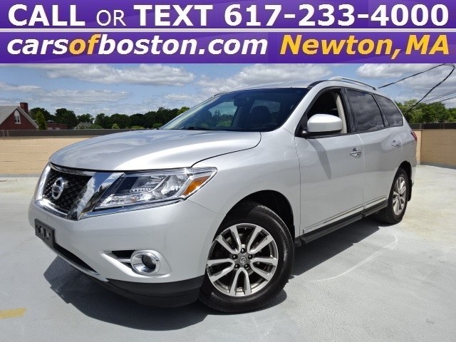 2014 Nissan Pathfinder SL 4WD, available for sale in Newton, Massachusetts | Cars of Boston. Newton, Massachusetts 2014 Nissan Pathfinder SL 4WD, available for sale in Newton, Massachusetts | Cars of Boston. Newton, Massachusetts