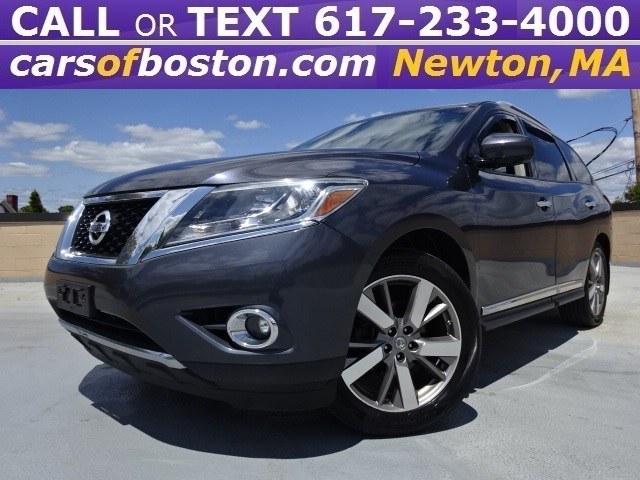 2013 Nissan Pathfinder Platinum 4WD, available for sale in Newton, Massachusetts | Cars of Boston. Newton, Massachusetts 2013 Nissan Pathfinder Platinum 4WD, available for sale in Newton, Massachusetts | Cars of Boston. Newton, Massachusetts