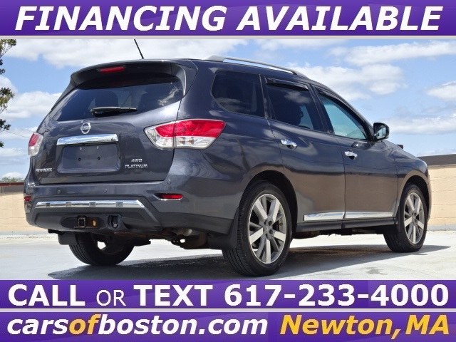 2013 Nissan Pathfinder Platinum 4WD, available for sale in Newton, Massachusetts | Jacob Auto Sales. Newton, Massachusetts 2013 Nissan Pathfinder Platinum 4WD, available for sale in Newton, Massachusetts | Jacob Auto Sales. Newton, Massachusetts