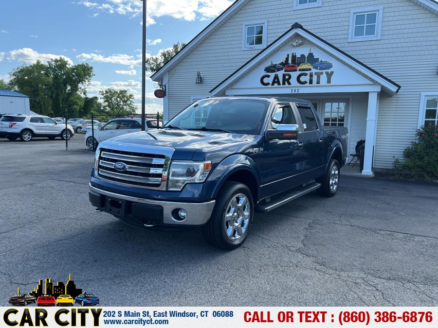 2014 Ford F-150 4WD SuperCrew 145" Lariat, available for sale in East Windsor, Connecticut | Car City LLC. East Windsor, Connecticut