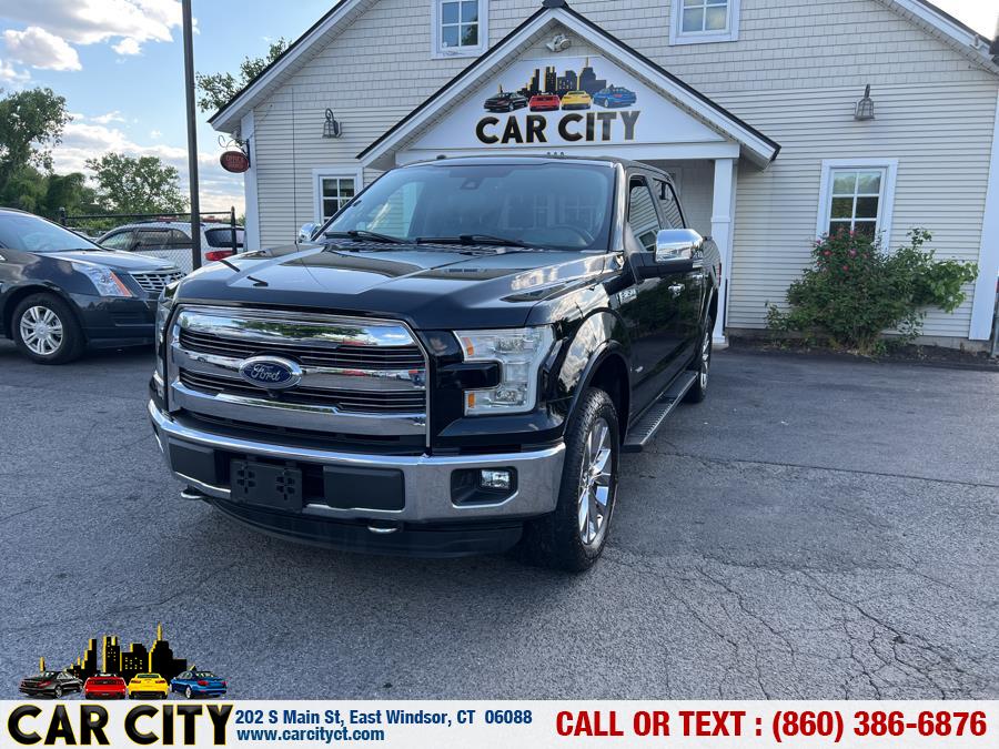 2016 Ford F-150 4WD SuperCrew 145" Lariat, available for sale in East Windsor, Connecticut | Car City LLC. East Windsor, Connecticut 2016 Ford F-150 4WD SuperCrew 145" Lariat, available for sale in East Windsor, Connecticut | Car City LLC. East Windsor, Connecticut