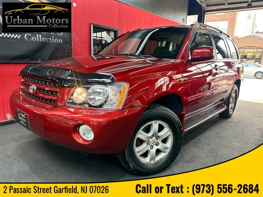 2003 Toyota Highlander Limited, available for sale in Garfield, New Jersey | Urban Motors Collection. Garfield, New Jersey