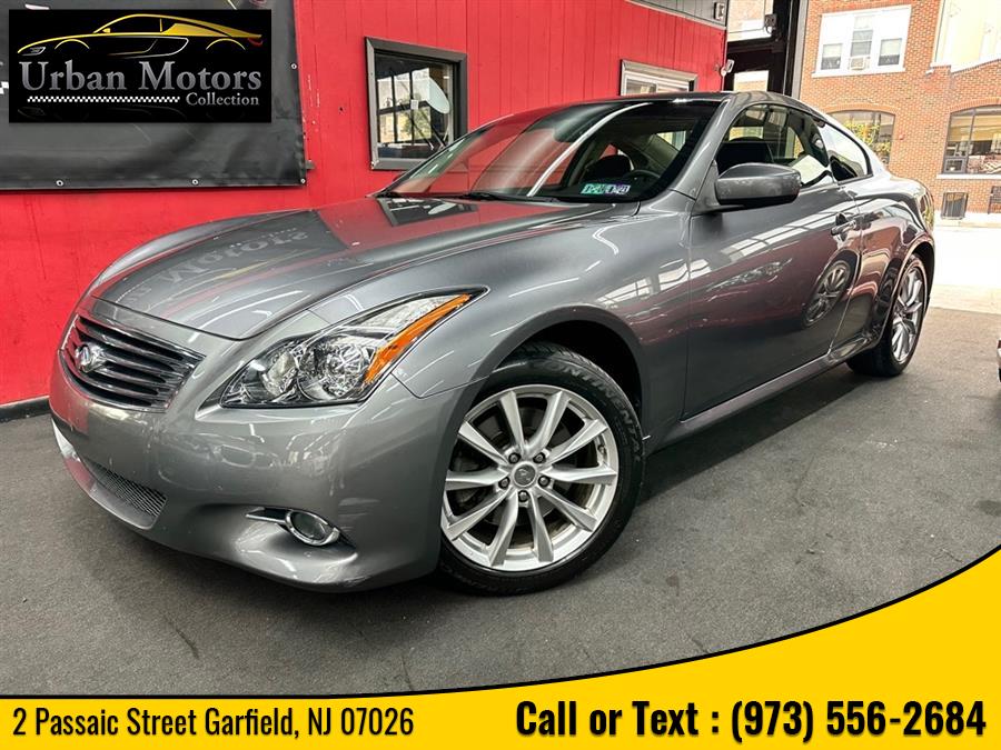 2012 Infiniti G37 Coupe x, available for sale in Garfield, New Jersey | Urban Motors Collection. Garfield, New Jersey