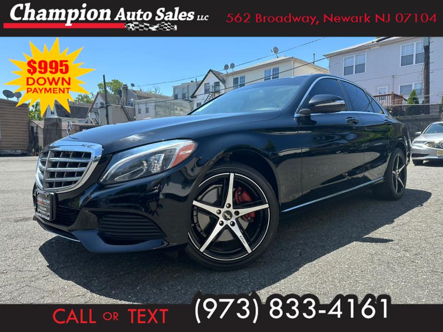 2015 Mercedes-Benz C-Class 4dr Sdn C 300 Sport 4MATIC, available for sale in Newark, New Jersey | Champion Auto Sales. Newark, New Jersey