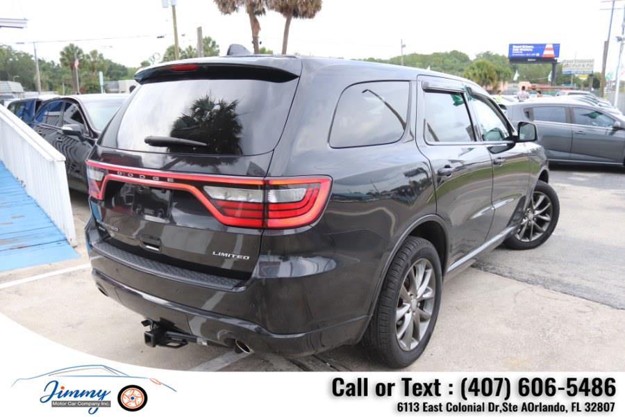 2015 Dodge Durango AWD 4dr Limited, available for sale in Orlando, Florida | Jimmy Motor Car Company Inc. Orlando, Florida 2015 Dodge Durango AWD 4dr Limited, available for sale in Orlando, Florida | Jimmy Motor Car Company Inc. Orlando, Florida