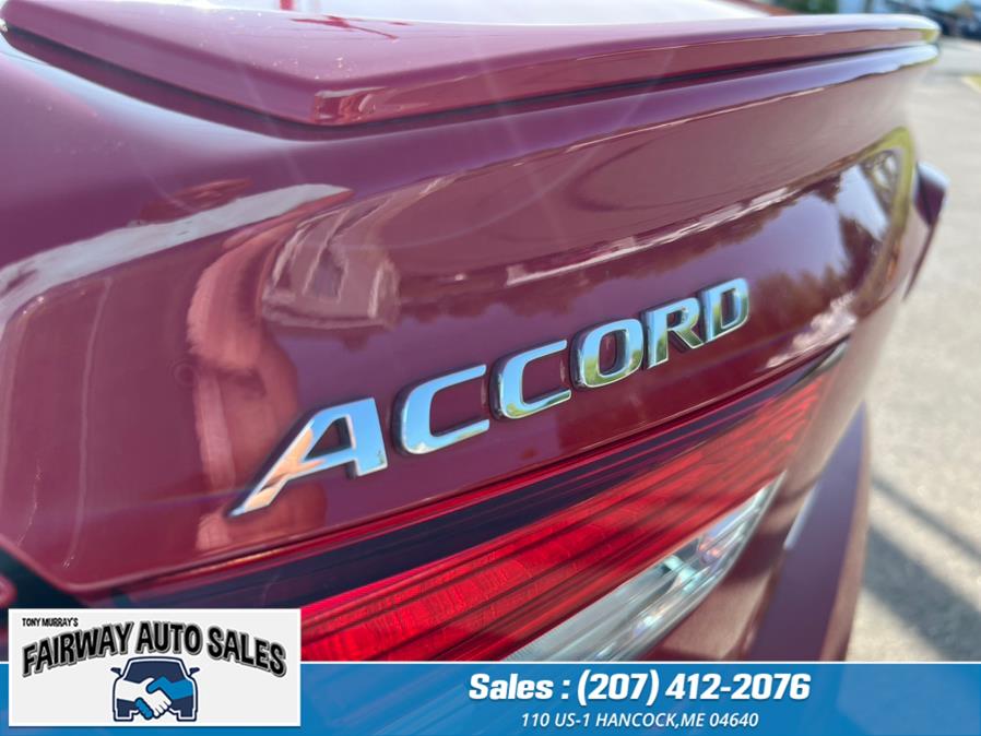 2018 Honda Accord Sedan Sport 1.5T Manual, available for sale in Hancock, Maine | Fairway Auto Sales. Hancock, Maine 2018 Honda Accord Sedan Sport 1.5T Manual, available for sale in Hancock, Maine | Fairway Auto Sales. Hancock, Maine