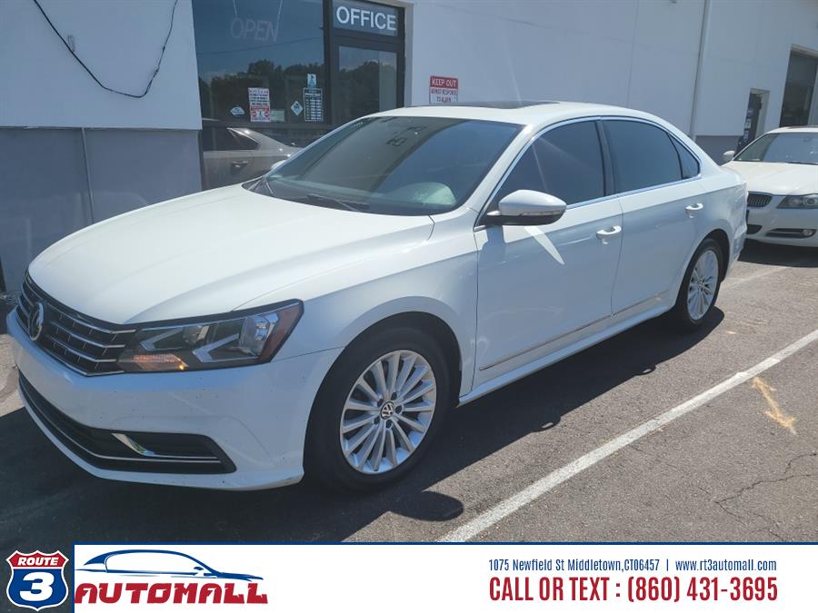 2016 Volkswagen Passat 4dr Sdn 1.8T Auto SE PZEV, available for sale in Middletown, Connecticut | RT 3 AUTO MALL LLC. Middletown, Connecticut
