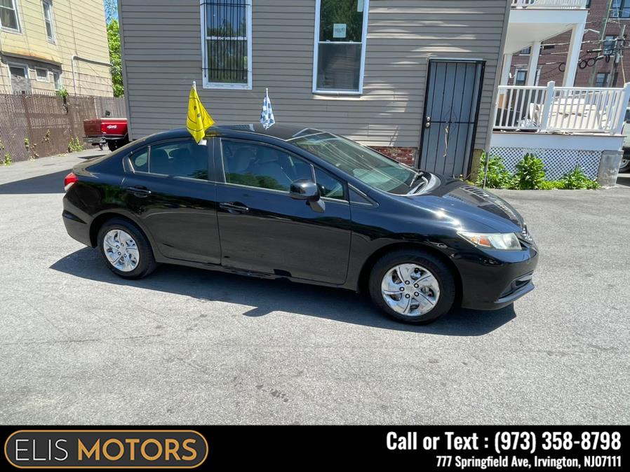 2013 Honda Civic Sdn 4dr Auto LX, available for sale in Irvington, New Jersey | Elis Motors Corp. Irvington, New Jersey 2013 Honda Civic Sdn 4dr Auto LX, available for sale in Irvington, New Jersey | Elis Motors Corp. Irvington, New Jersey