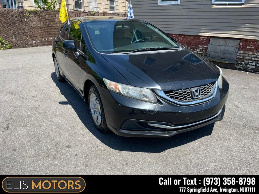 2013 Honda Civic Sdn 4dr Auto LX, available for sale in Irvington, New Jersey | Elis Motors Corp. Irvington, New Jersey 2013 Honda Civic Sdn 4dr Auto LX, available for sale in Irvington, New Jersey | Elis Motors Corp. Irvington, New Jersey