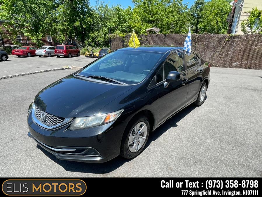 2013 Honda Civic Sdn 4dr Auto LX, available for sale in Irvington, New Jersey | Elis Motors Corp. Irvington, New Jersey 2013 Honda Civic Sdn 4dr Auto LX, available for sale in Irvington, New Jersey | Elis Motors Corp. Irvington, New Jersey