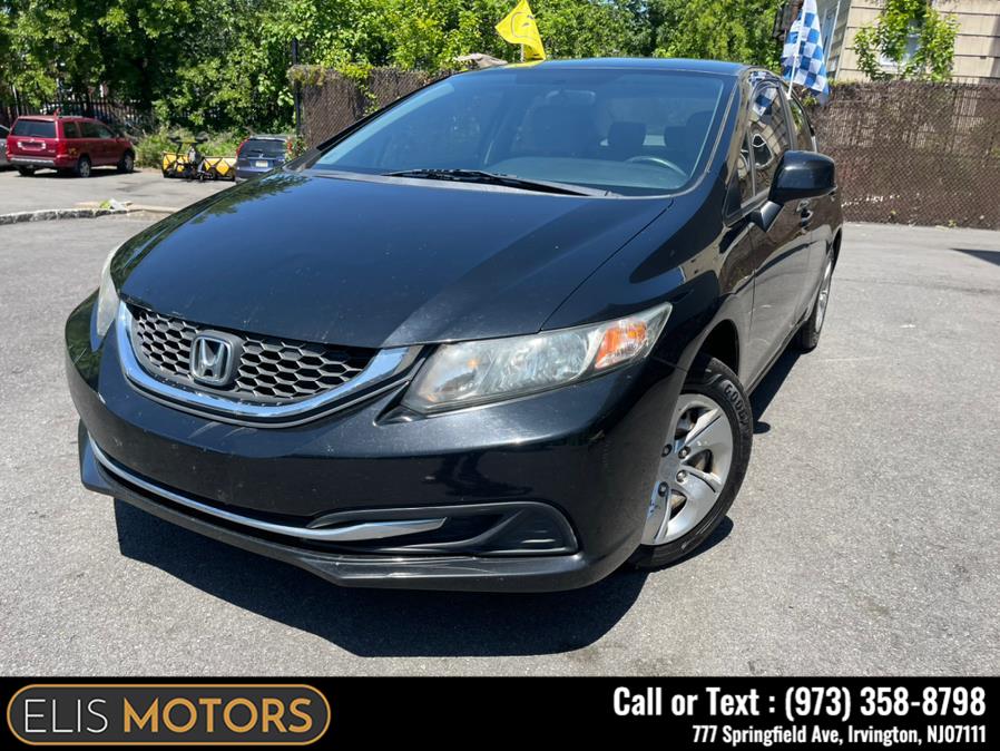 2013 Honda Civic Sdn 4dr Auto LX, available for sale in Irvington, New Jersey | Elis Motors Corp. Irvington, New Jersey 2013 Honda Civic Sdn 4dr Auto LX, available for sale in Irvington, New Jersey | Elis Motors Corp. Irvington, New Jersey