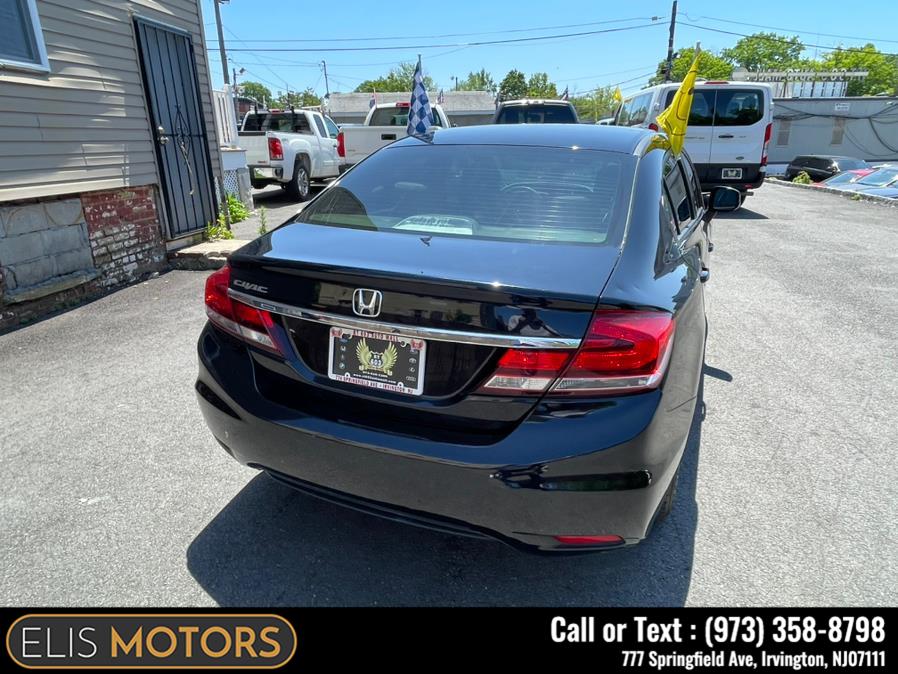 2013 Honda Civic Sdn 4dr Auto LX, available for sale in Irvington, New Jersey | Elis Motors Corp. Irvington, New Jersey 2013 Honda Civic Sdn 4dr Auto LX, available for sale in Irvington, New Jersey | Elis Motors Corp. Irvington, New Jersey