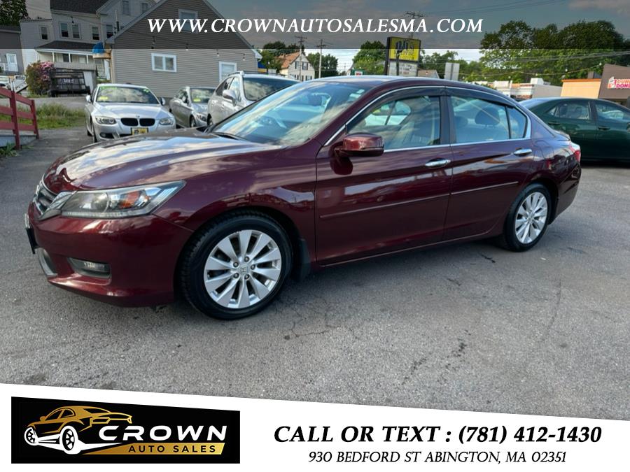 2014 Honda Accord Sedan 4dr I4 CVT EX-L, available for sale in Abington, Massachusetts | Crown Auto Sales. Abington, Massachusetts 2014 Honda Accord Sedan 4dr I4 CVT EX-L, available for sale in Abington, Massachusetts | Crown Auto Sales. Abington, Massachusetts