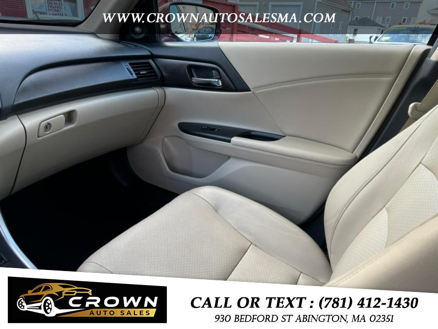 2014 Honda Accord Sedan 4dr I4 CVT EX-L, available for sale in Abington, Massachusetts | Crown Auto Sales. Abington, Massachusetts 2014 Honda Accord Sedan 4dr I4 CVT EX-L, available for sale in Abington, Massachusetts | Crown Auto Sales. Abington, Massachusetts