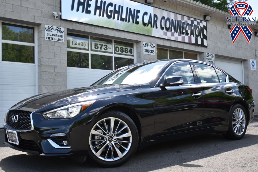 2022 INFINITI Q50 LUXE AWD, available for sale in Waterbury, Connecticut | Highline Car Connection. Waterbury, Connecticut