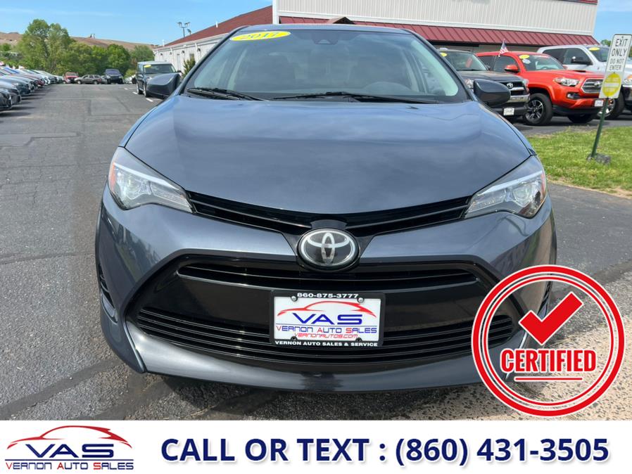 2017 Toyota Corolla LE CVT (Natl), available for sale in Manchester, Connecticut | Vernon Auto Sale & Service. Manchester, Connecticut 2017 Toyota Corolla LE CVT (Natl), available for sale in Manchester, Connecticut | Vernon Auto Sale & Service. Manchester, Connecticut